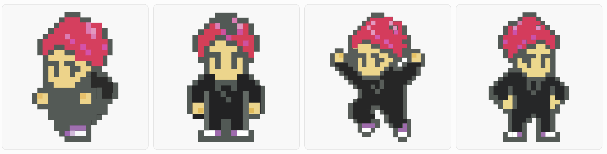 masa sumimotoのアバターバリエーション